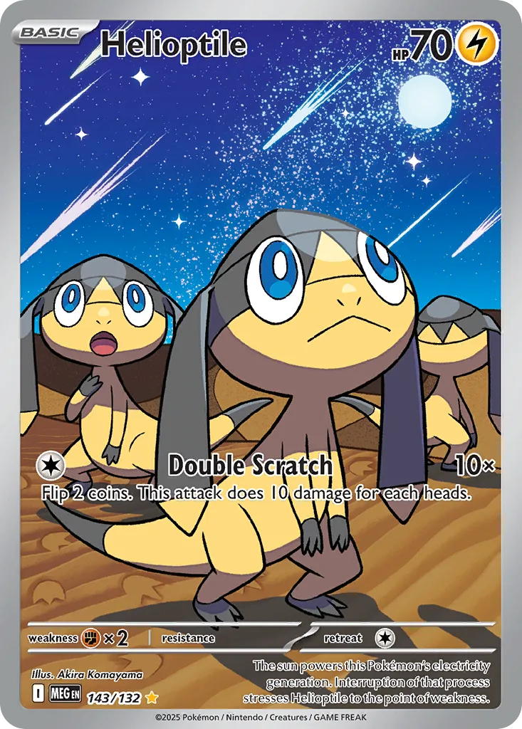 Helioptile (MEG 143) – Mega Evolution – Normal