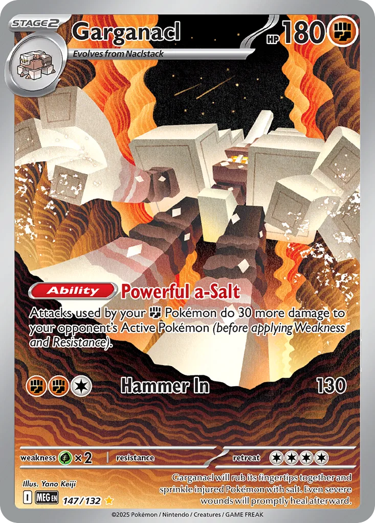 Garganacl (MEG 147) – Mega Evolution – Normal