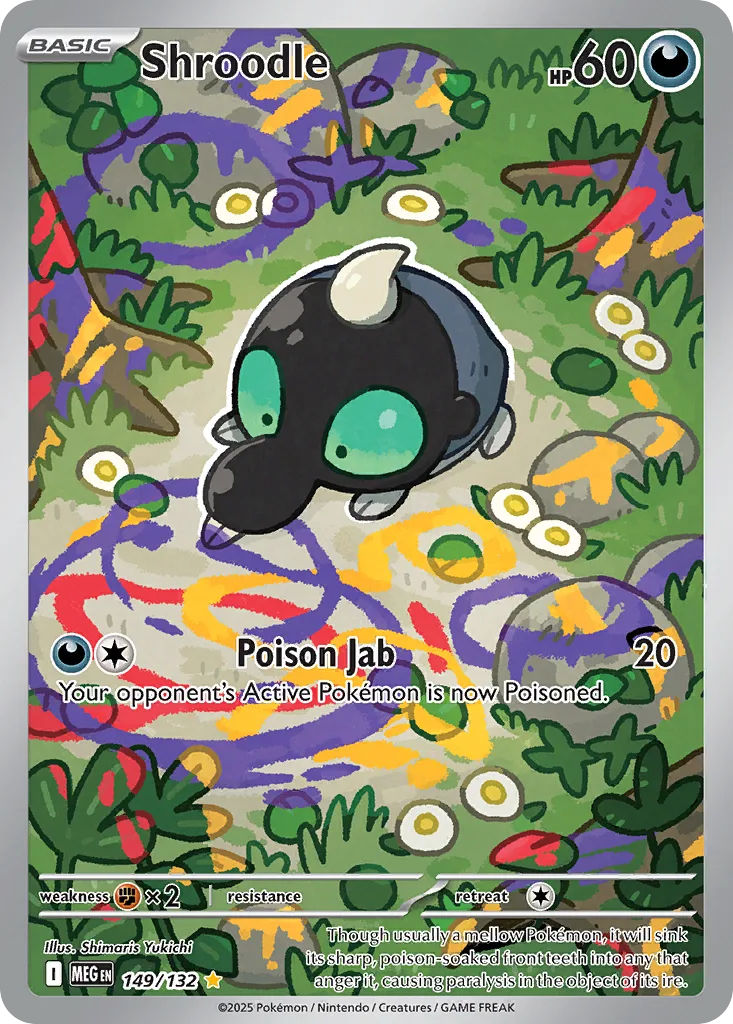 Shroodle (MEG 149) – Mega Evolution – Normal