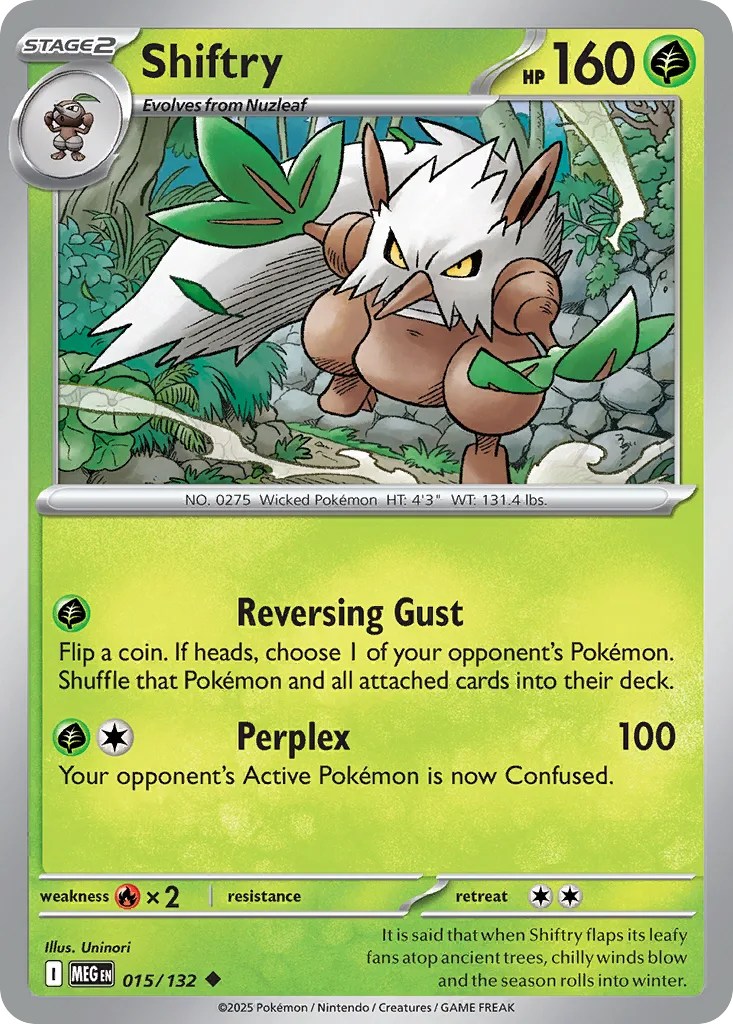 Shiftry (MEG 015) – Mega Evolution – Normal