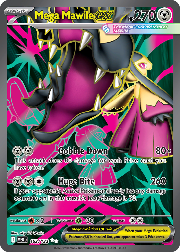 Mega Mawile ex (MEG 162) – Mega Evolution – Normal