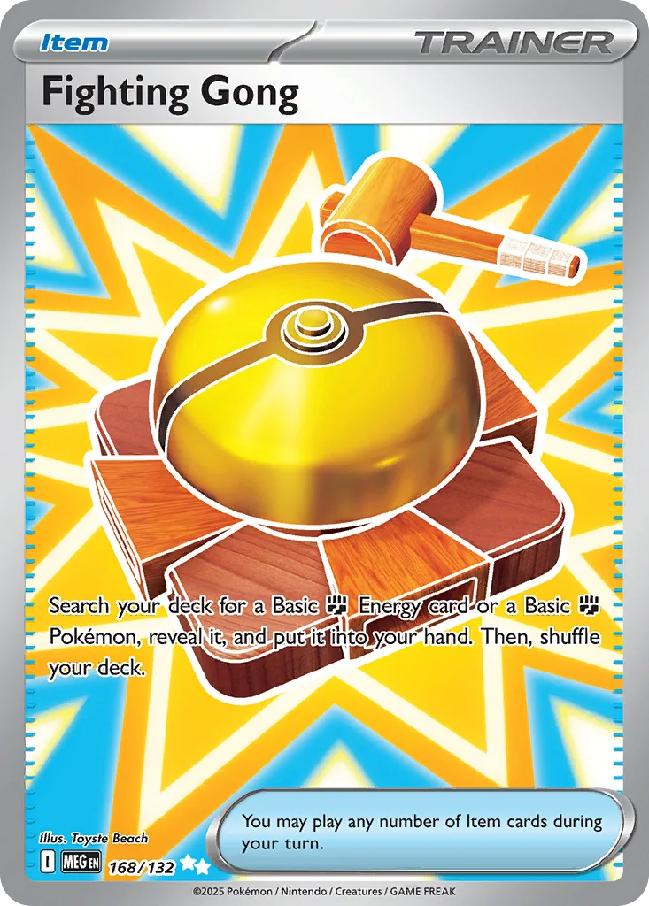 Fighting Gong (MEG 168) – Mega Evolution – Normal