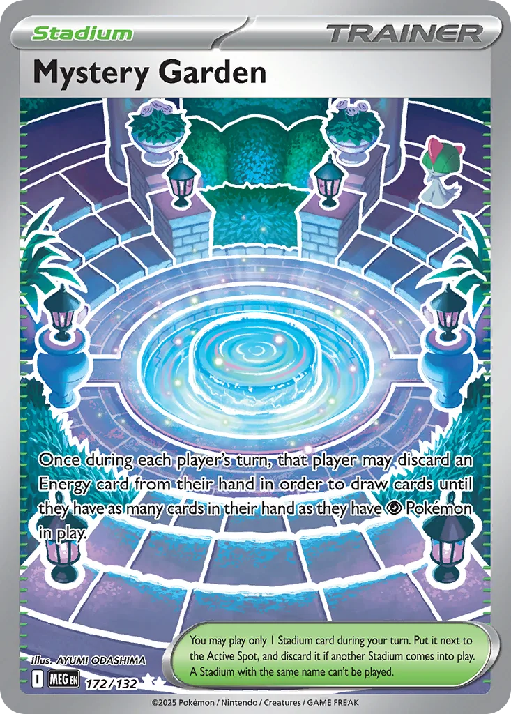 Mystery Garden (MEG 172) – Mega Evolution – Normal