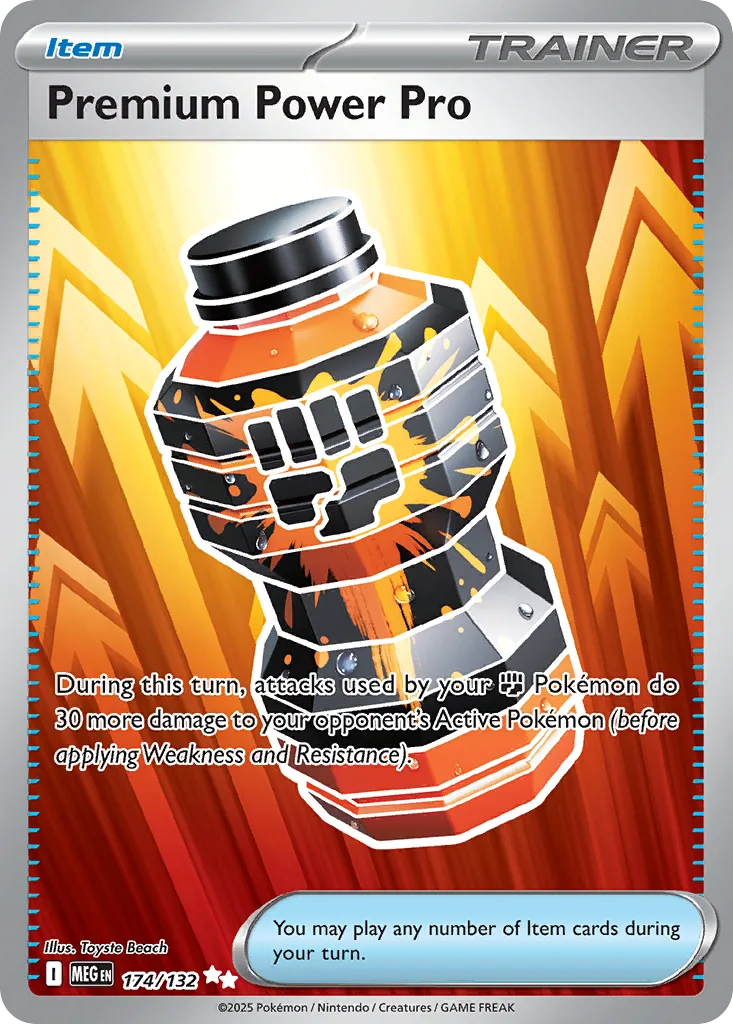 Premium Power Pro (MEG 174) – Mega Evolution – Normal