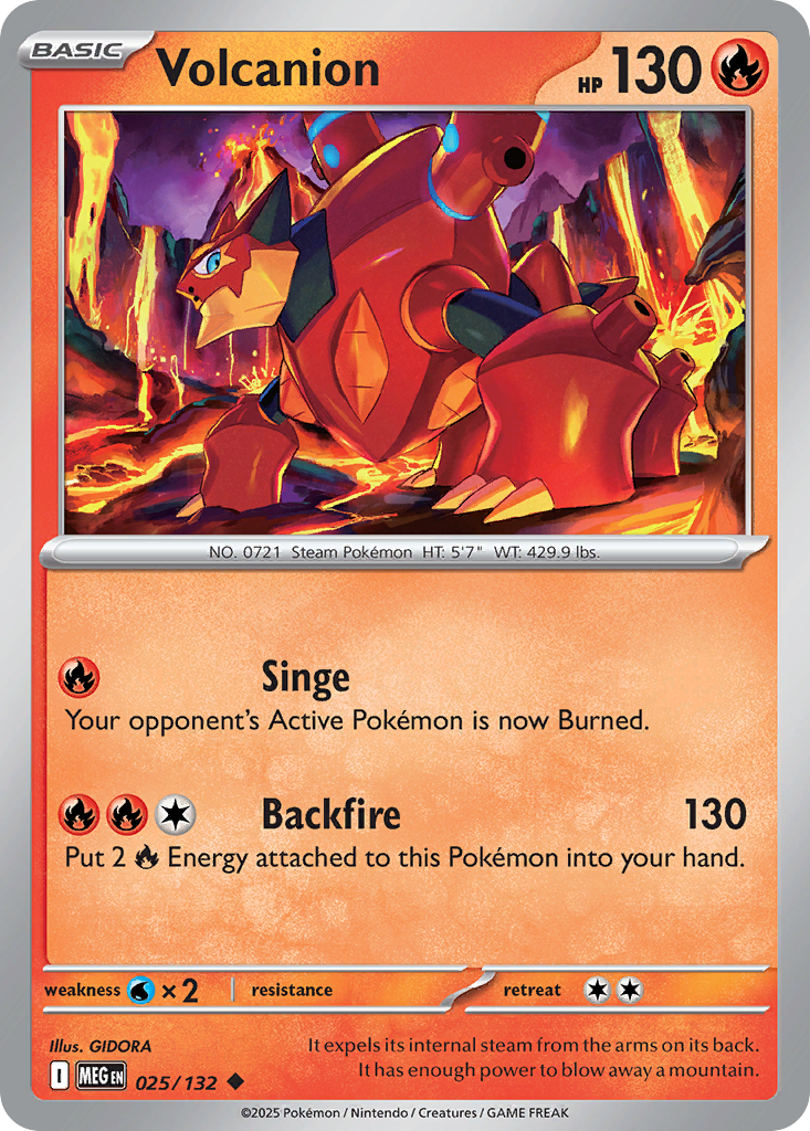 Volcanion • Mega Evolution • Normal