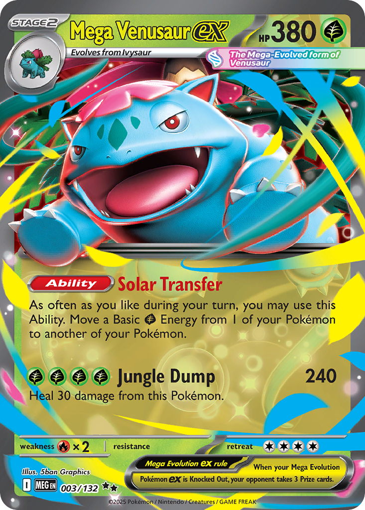 Mega Venusaur ex • Mega Evolution • Normal