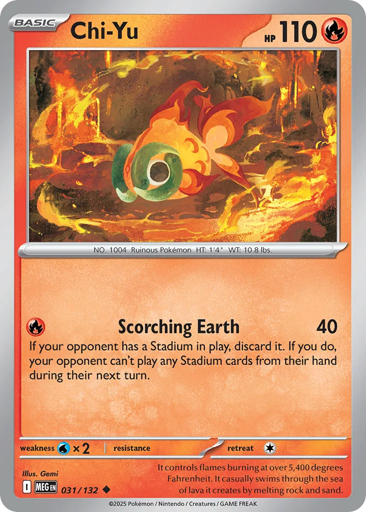 Chi-Yu (MEG 031) – Mega Evolution – Normal