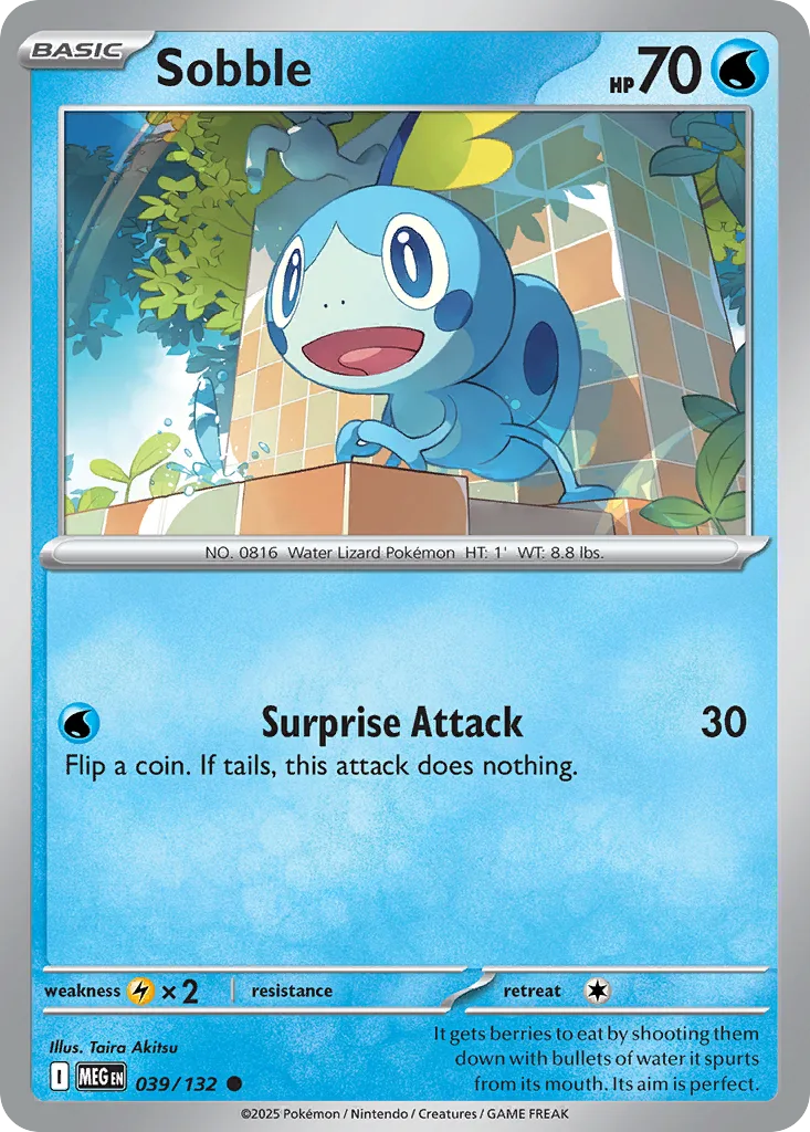 Sobble (MEG 039) – Mega Evolution – Normal