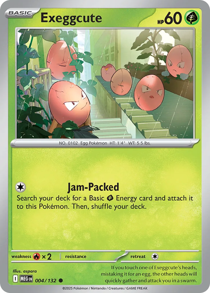 Exeggcute (MEG 004) – Mega Evolution – Normal