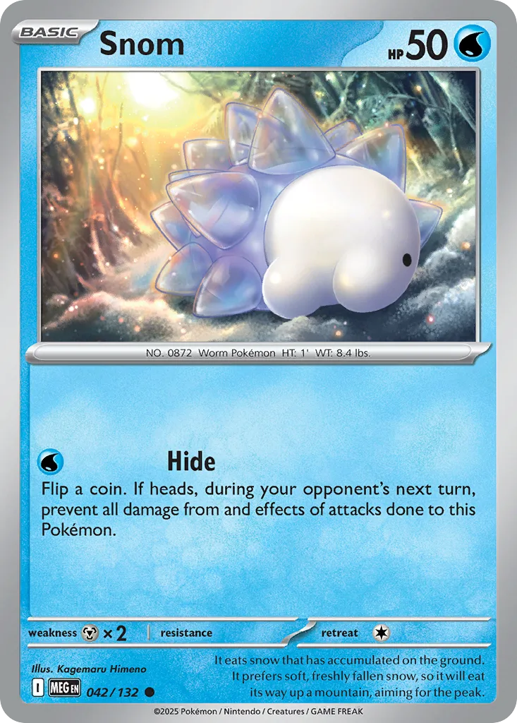 Snom (MEG 042) – Mega Evolution – Normal