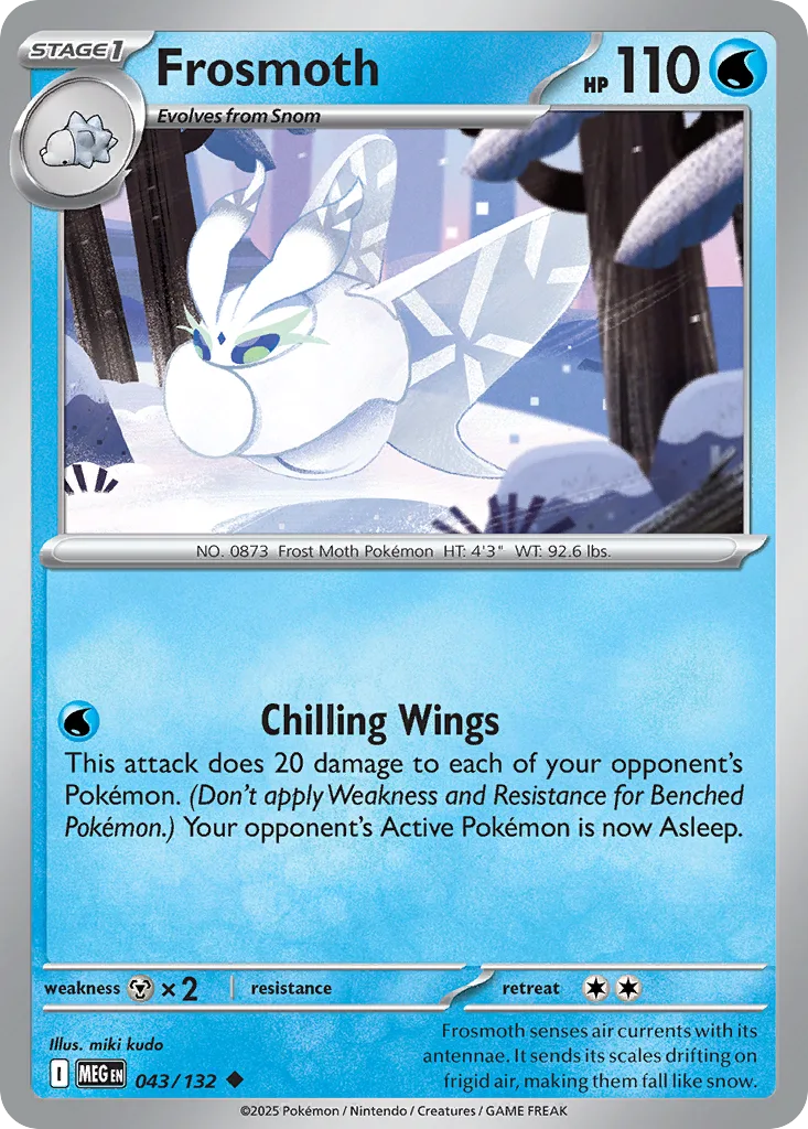 Frosmoth (MEG 043) – Mega Evolution – Normal