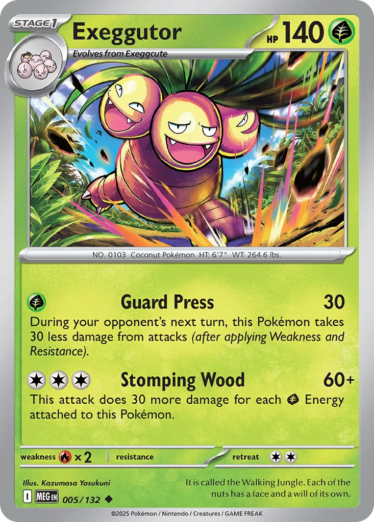 Exeggutor (MEG 005) – Mega Evolution – Normal