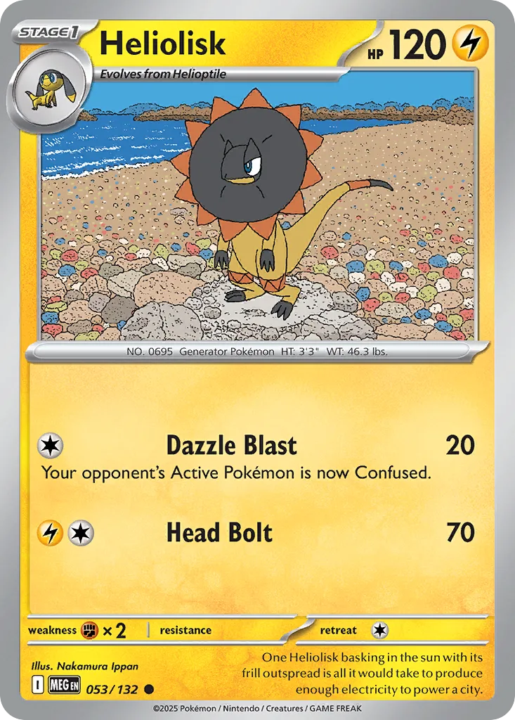 Heliolisk (MEG 053) – Mega Evolution – Normal