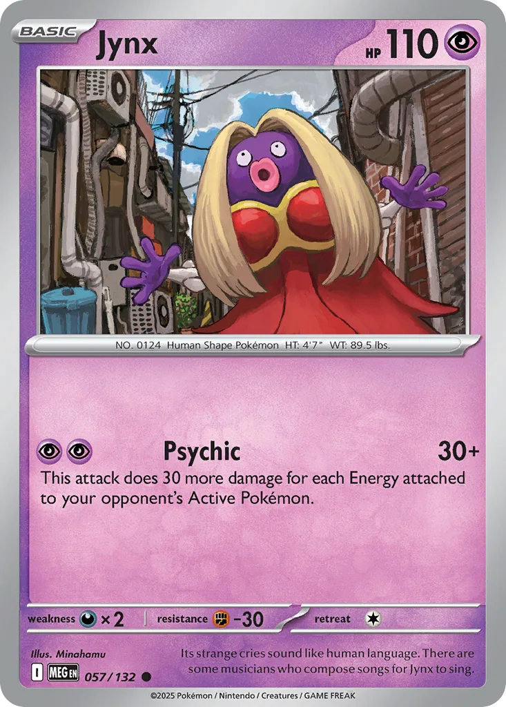Jynx (MEG 057) – Mega Evolution – Normal