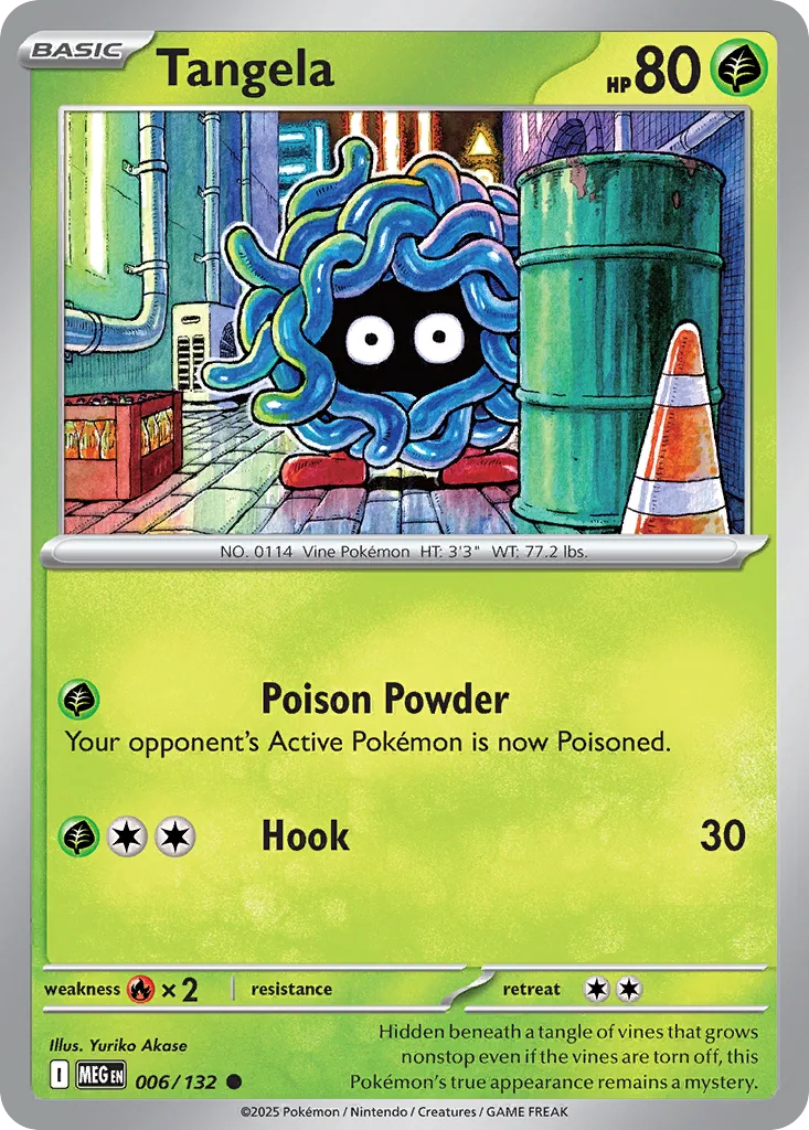 Tangela (MEG 006) – Mega Evolution – Normal