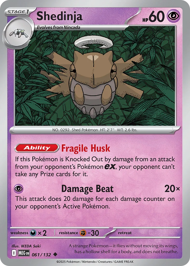 Shedinja (MEG 061) – Mega Evolution – Normal