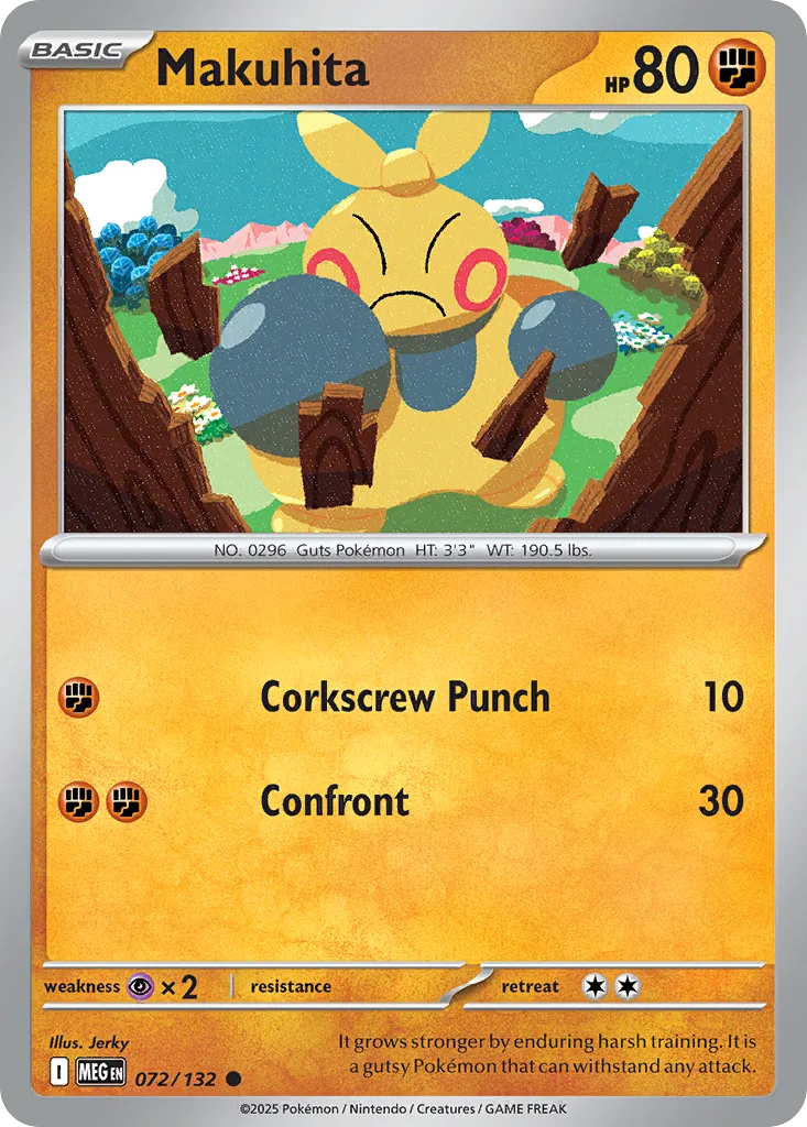 Makuhita (MEG 072) – Mega Evolution – Normal