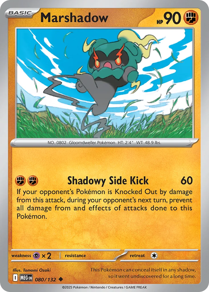 Marshadow (MEG 080) – Mega Evolution – Normal