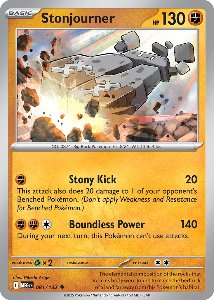 Stonjourner (MEG 081) – Mega Evolution – Normal