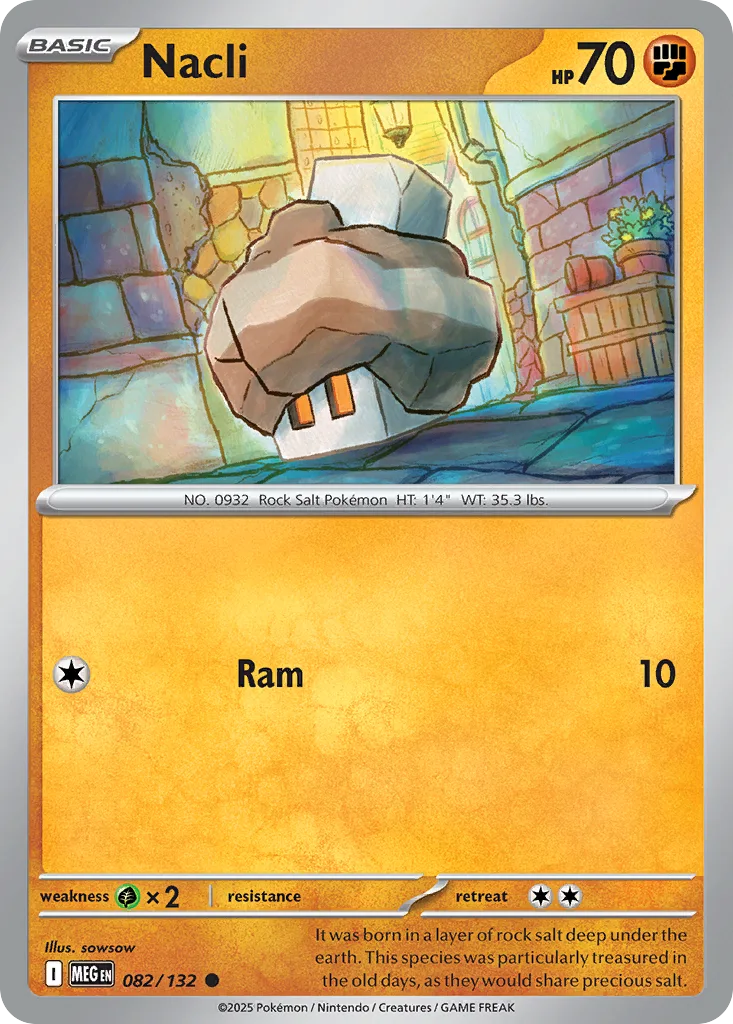 Nacli (MEG 082) – Mega Evolution – Normal