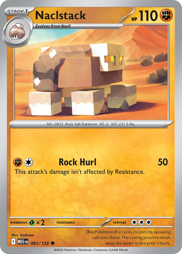 Naclstack (MEG 083) – Mega Evolution – Normal
