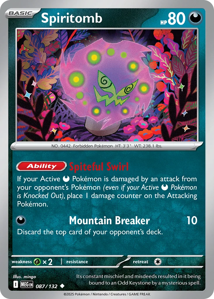 Spiritomb (MEG 087) – Mega Evolution – Normal