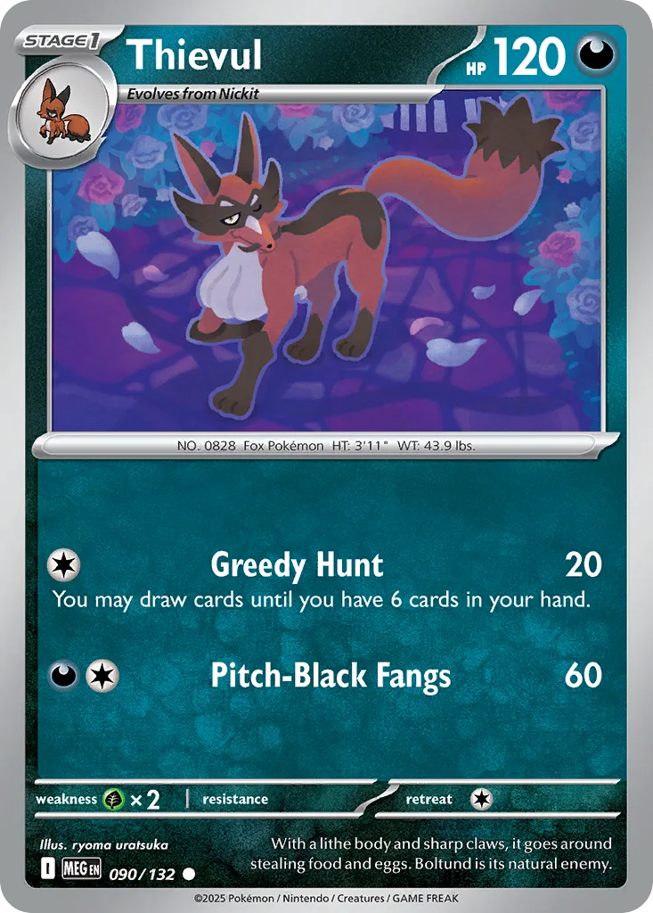 Thievul (MEG 090) – Mega Evolution – Normal