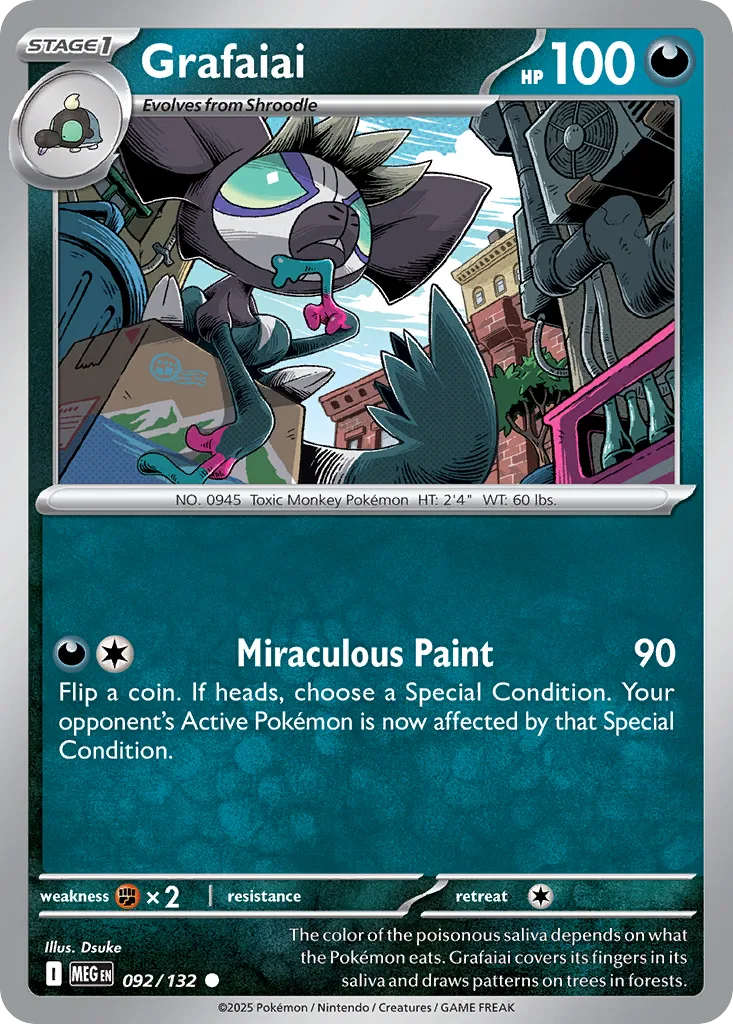 Grafaiai (MEG 092) – Mega Evolution – Normal