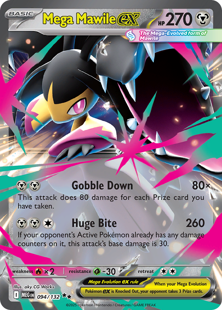 Mega Mawile ex (MEG 094) – Mega Evolution – Normal