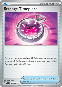 Strange Timepiece • Mega Evolution • Reverse Holo