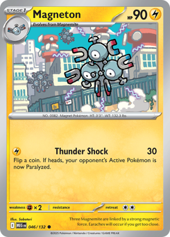 Magneton – Mega Evolution – Reverse Holo