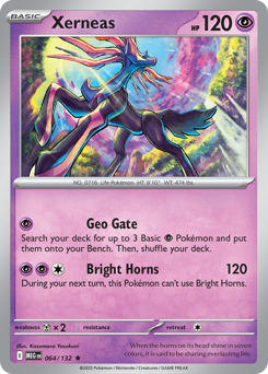Xerneas - HOLO – Mega Evolution – Normal