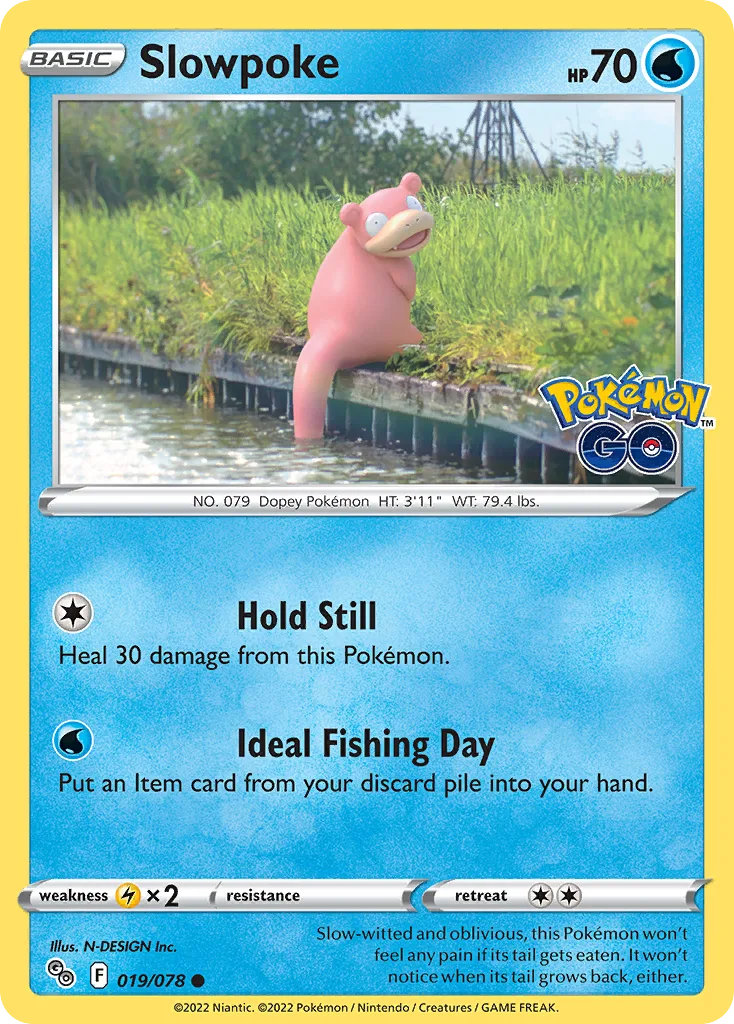Slowpoke (PGO 019) – Pokémon GO – Normal