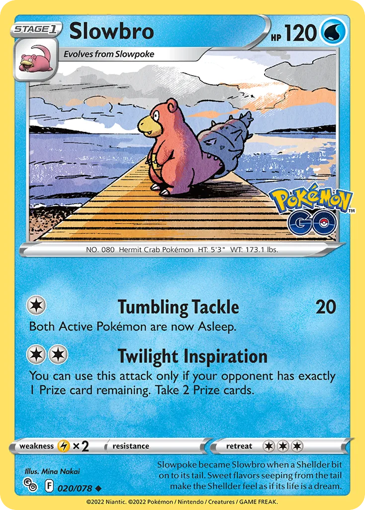 Slowbro (PGO 020) – Pokémon GO – Normal