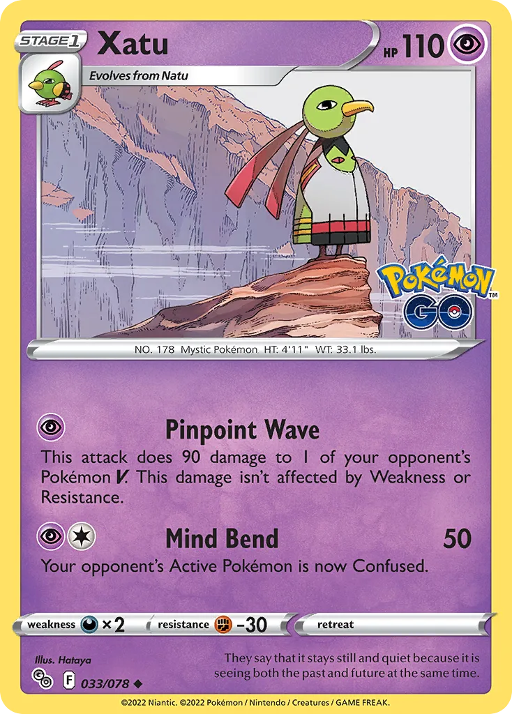 Xatu (PGO 033) – Pokémon GO – Normal