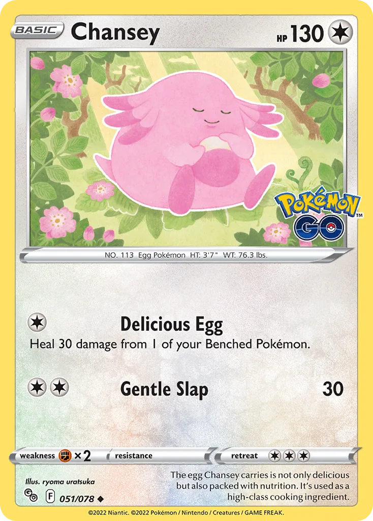 Chansey (PGO 051) – Pokémon GO – Normal