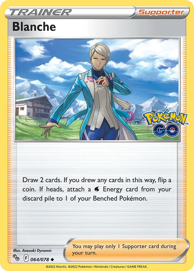 Blanche (PGO 064) – Pokémon GO – Normal