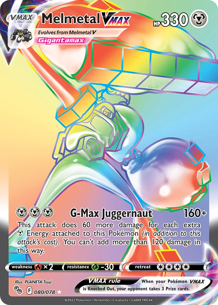 Melmetal VMAX (PGO 080) – Pokémon GO – Normal