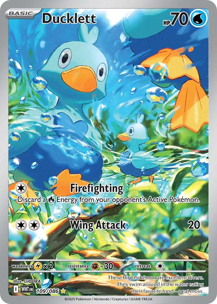 Ducklett (WHT 109) – White Flare – Normal