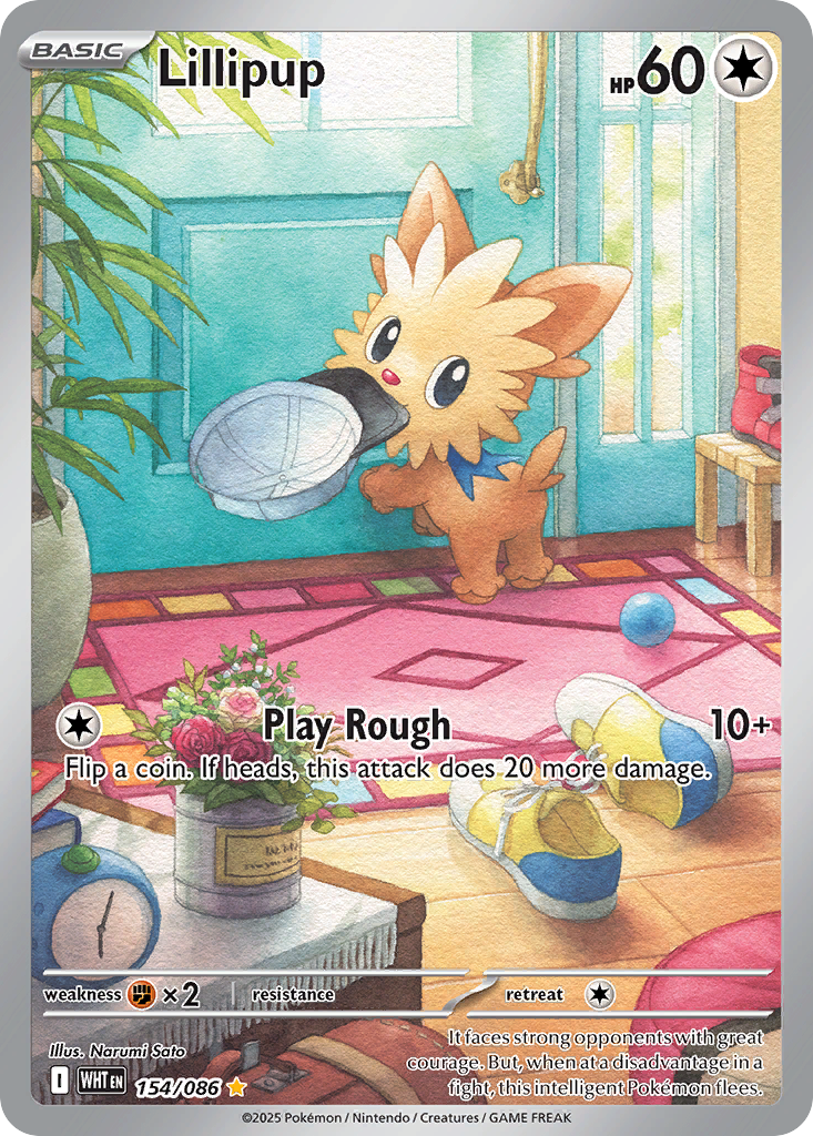 Lillipup (WHT 154) – White Flare – Normal