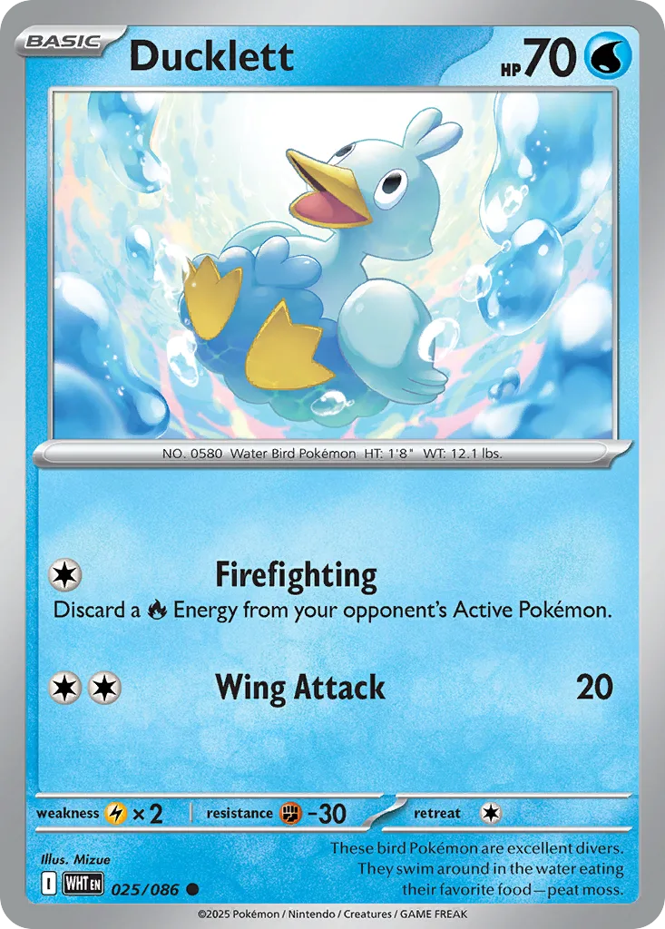 Ducklett (WHT 025) – White Flare – Normal