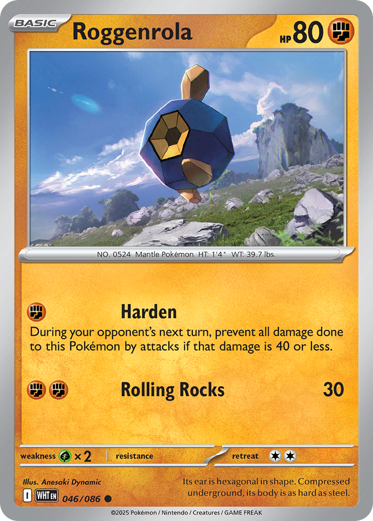 Roggenrola • White Flare • Normal