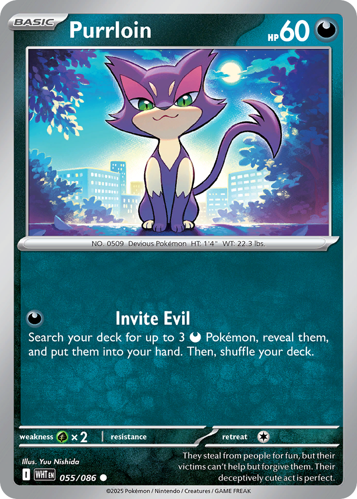 Purrloin • White Flare • Normal
