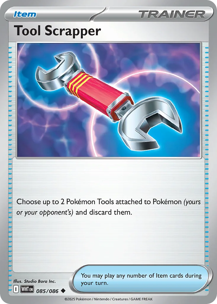 Tool Scrapper (WHT 085) – White Flare – Normal