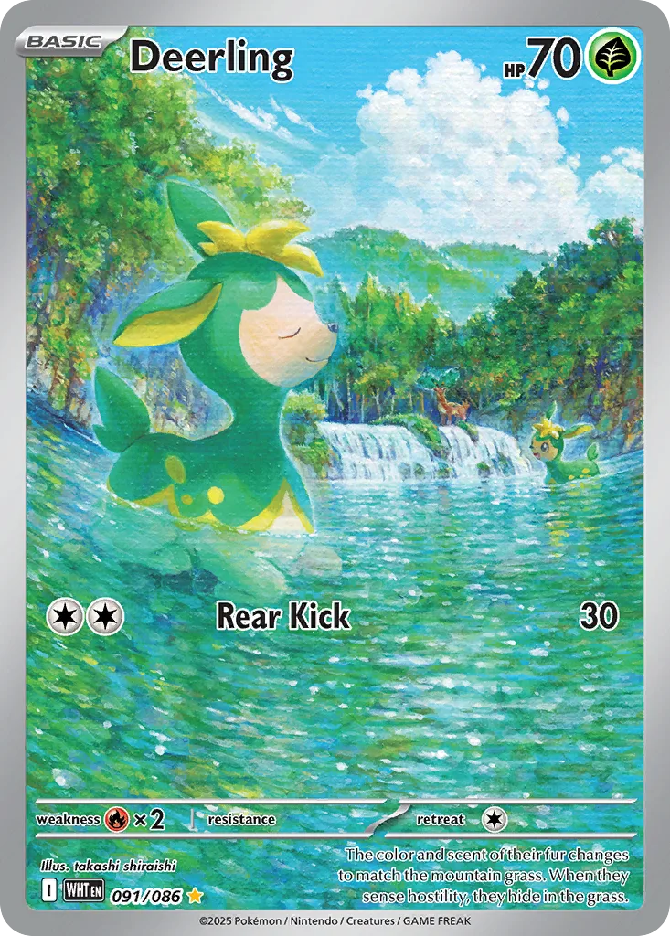 Deerling (WHT 091) – White Flare – Normal