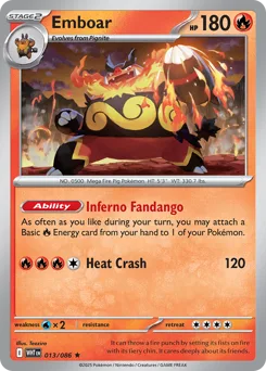 Emboar - HOLO