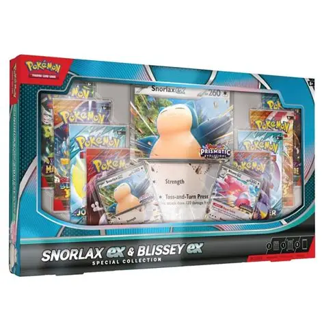 Snorlax Ex & Blissey Ex - Special Collection – Box Pokémon TCG