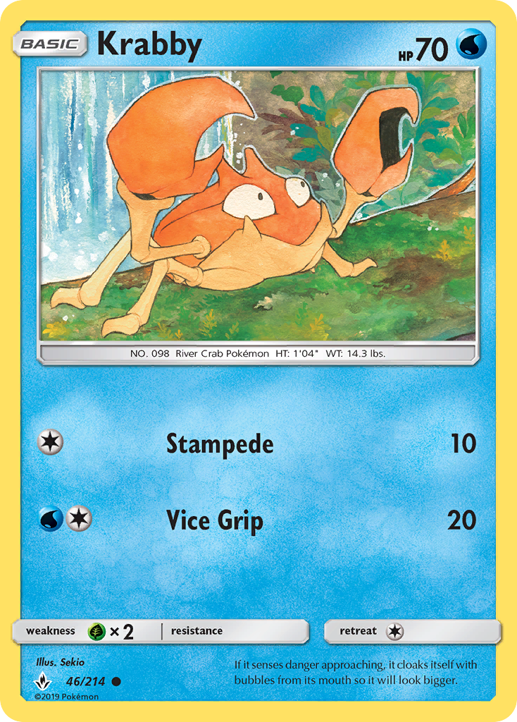 Krabby (UNB 046) – Unbroken Bonds – Normal