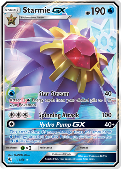 Starmie-GX • Hidden Fates • Normal