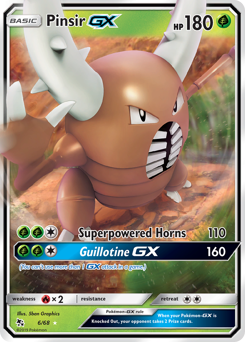 Pinsir-GX • Hidden Fates • Normal